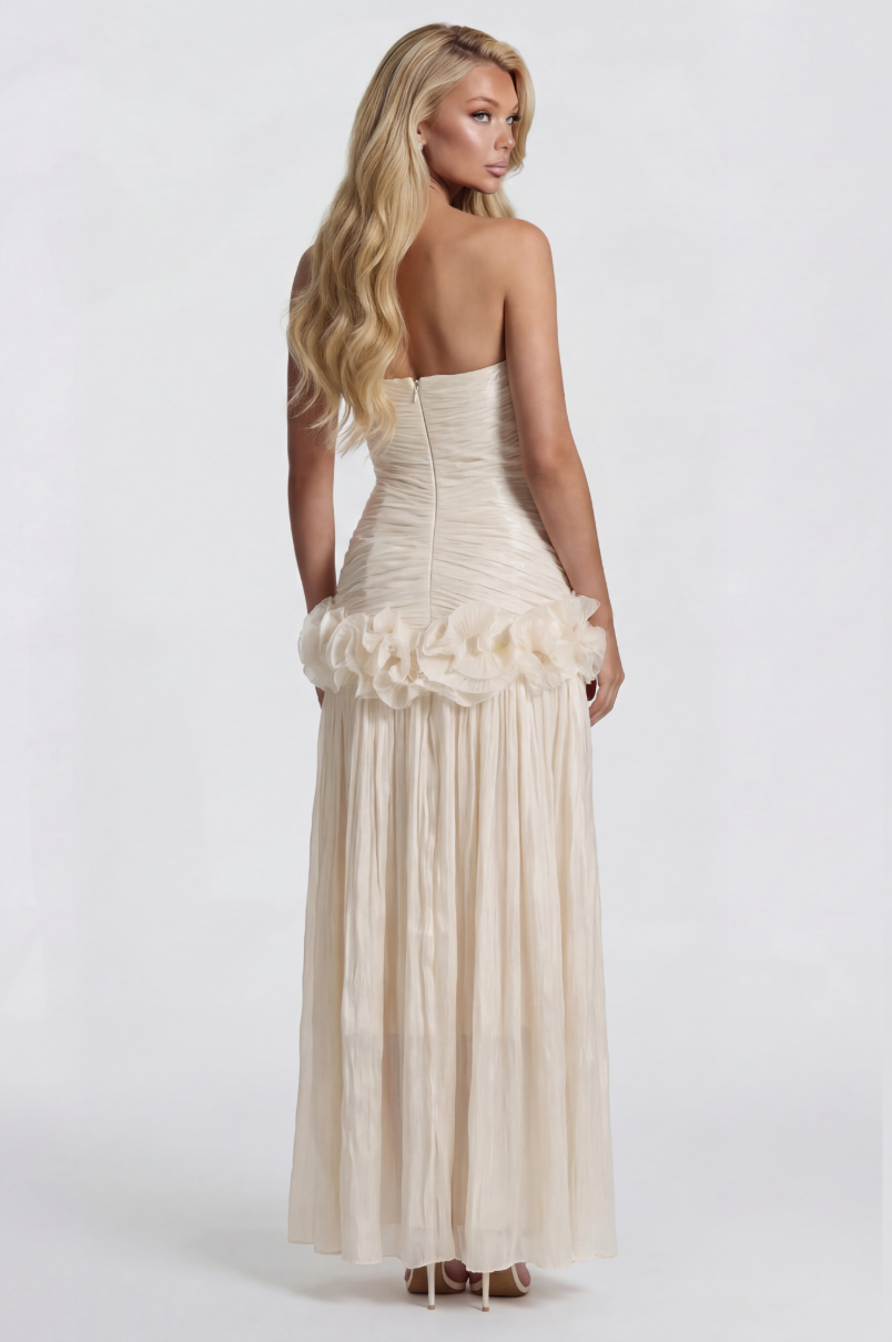 AMÉLIE MAXI DRESS - APRICOT