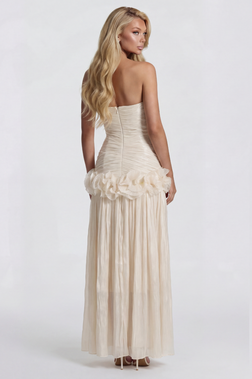 AMÉLIE MAXI DRESS - APRICOT
