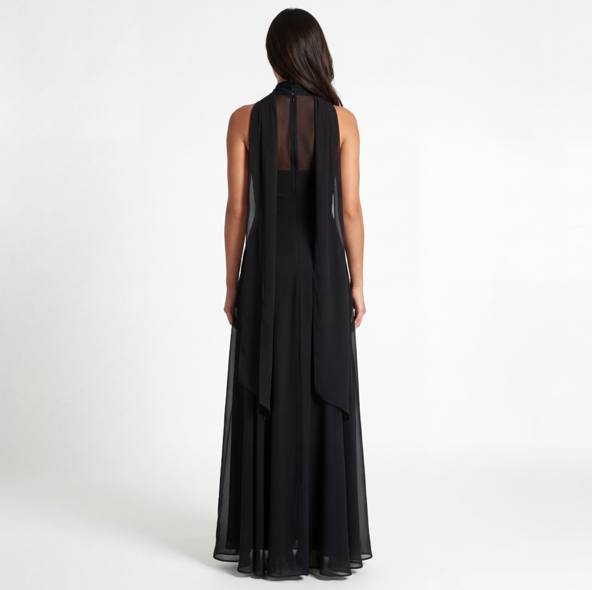 ODETTE MAXI DRESS - BLACK