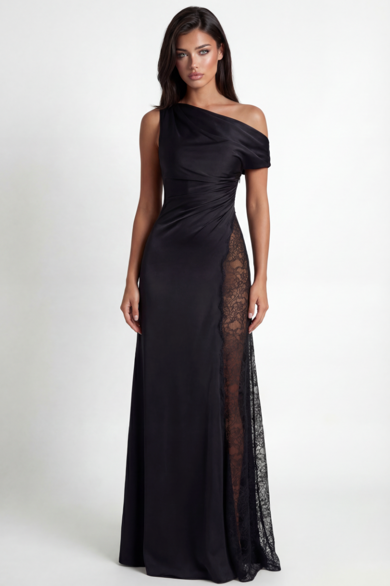 MONIQUE MAXI DRESS - BLACK LACE