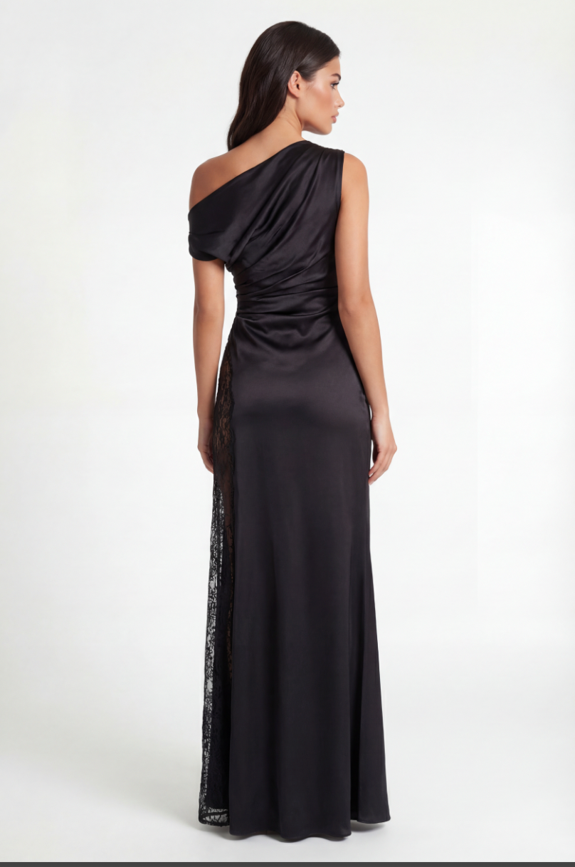 MONIQUE MAXI DRESS - BLACK LACE