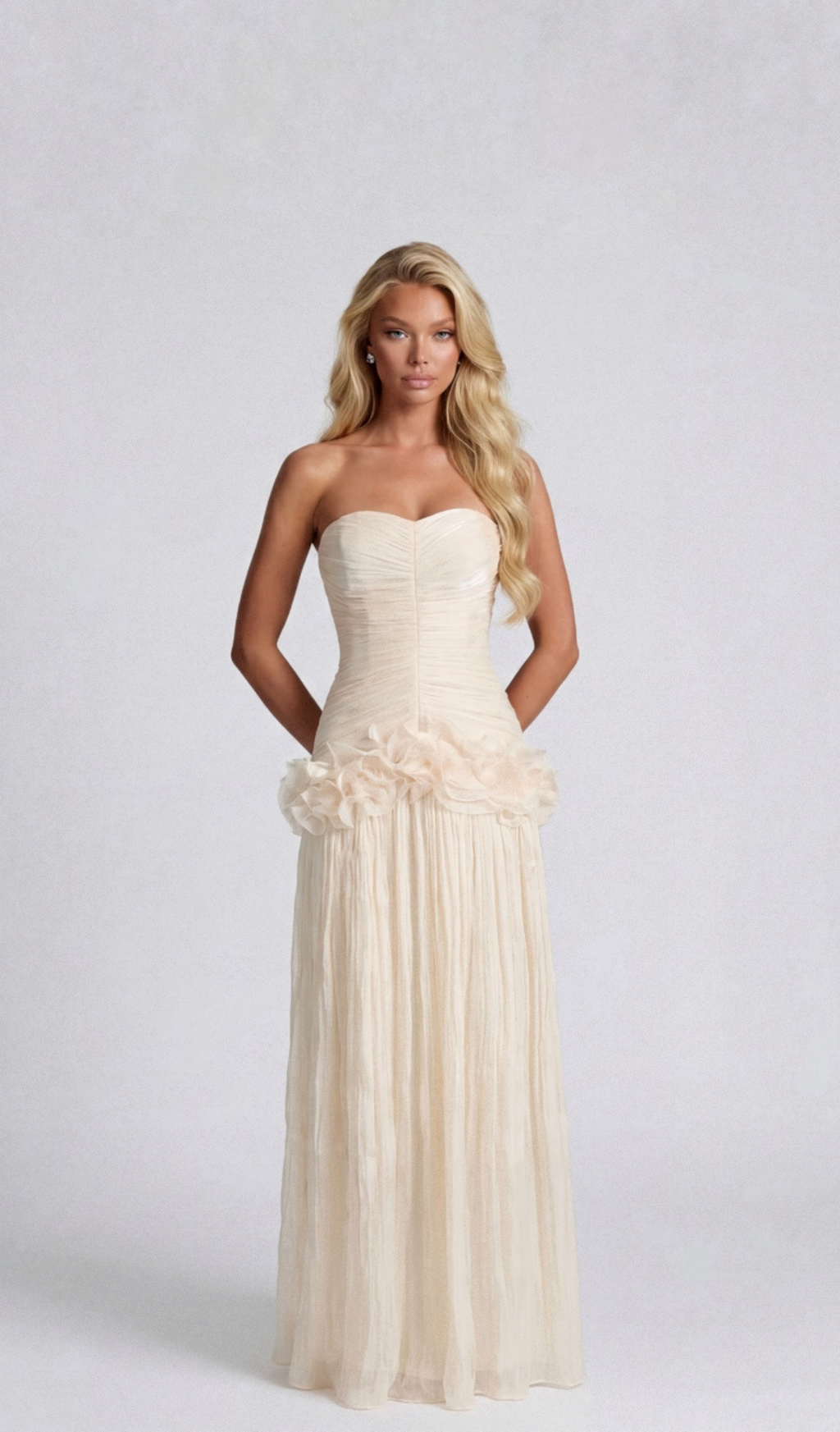 AMÉLIE MAXI DRESS - APRICOT