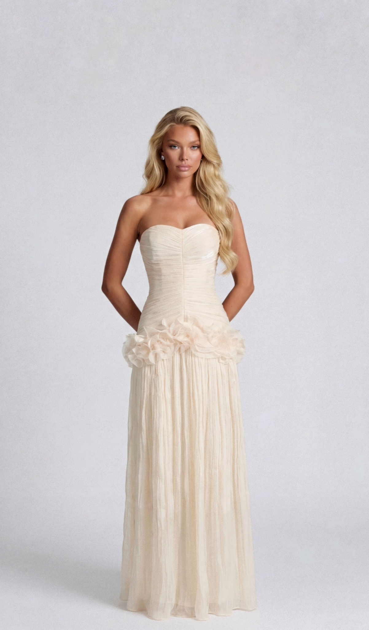 AMÉLIE MAXI DRESS - APRICOT
