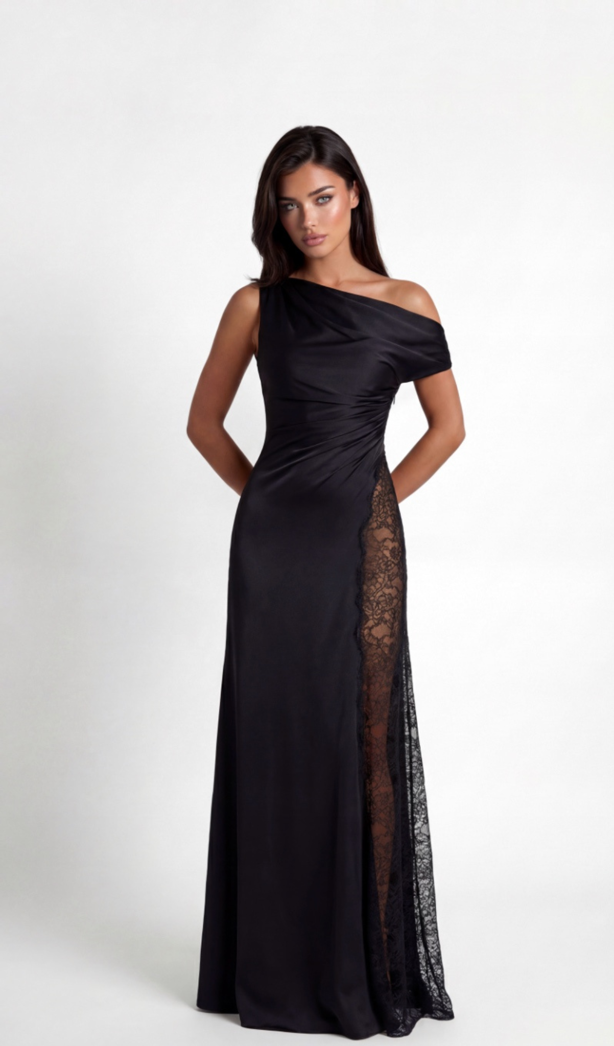 MONIQUE MAXI DRESS - BLACK LACE